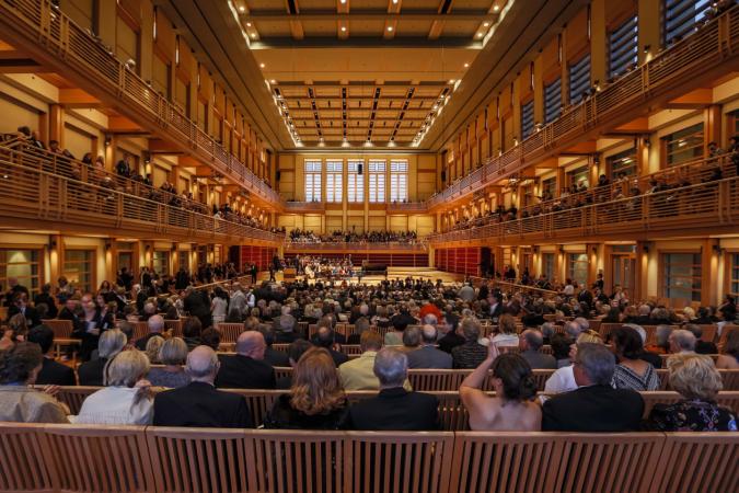 Inside Weill Hall at the Green Music Center