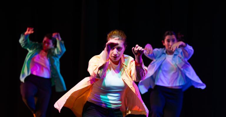 Dancers on stage