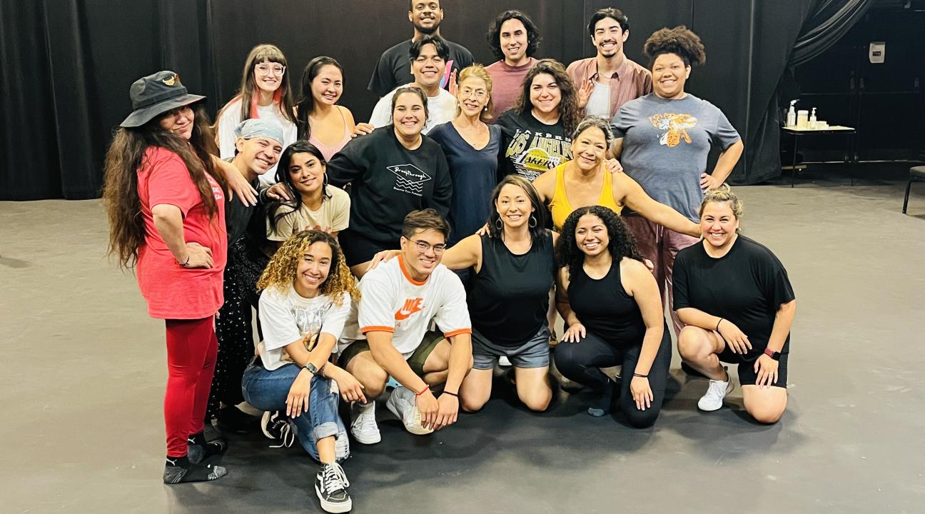 posed group picture with everyone smiling