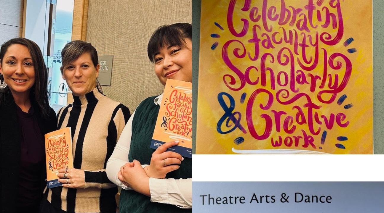 Celebrating Faculty Scholarly Creative Work photo collage