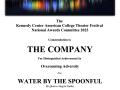 The Kennedy Center American College Theater Festival National Awards Committee Award for The Company