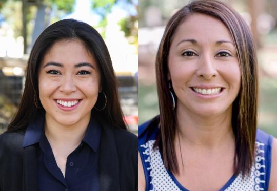 Farrah McAdam and Marie Ramirez Downing Headshots